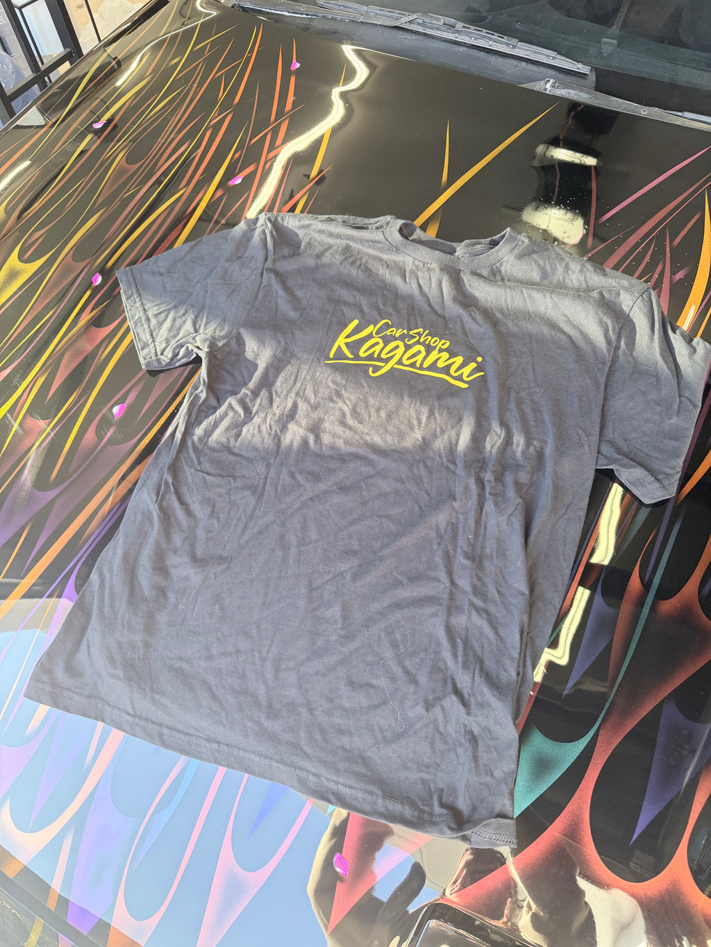 CarShopKagami Flame Logo Shirt