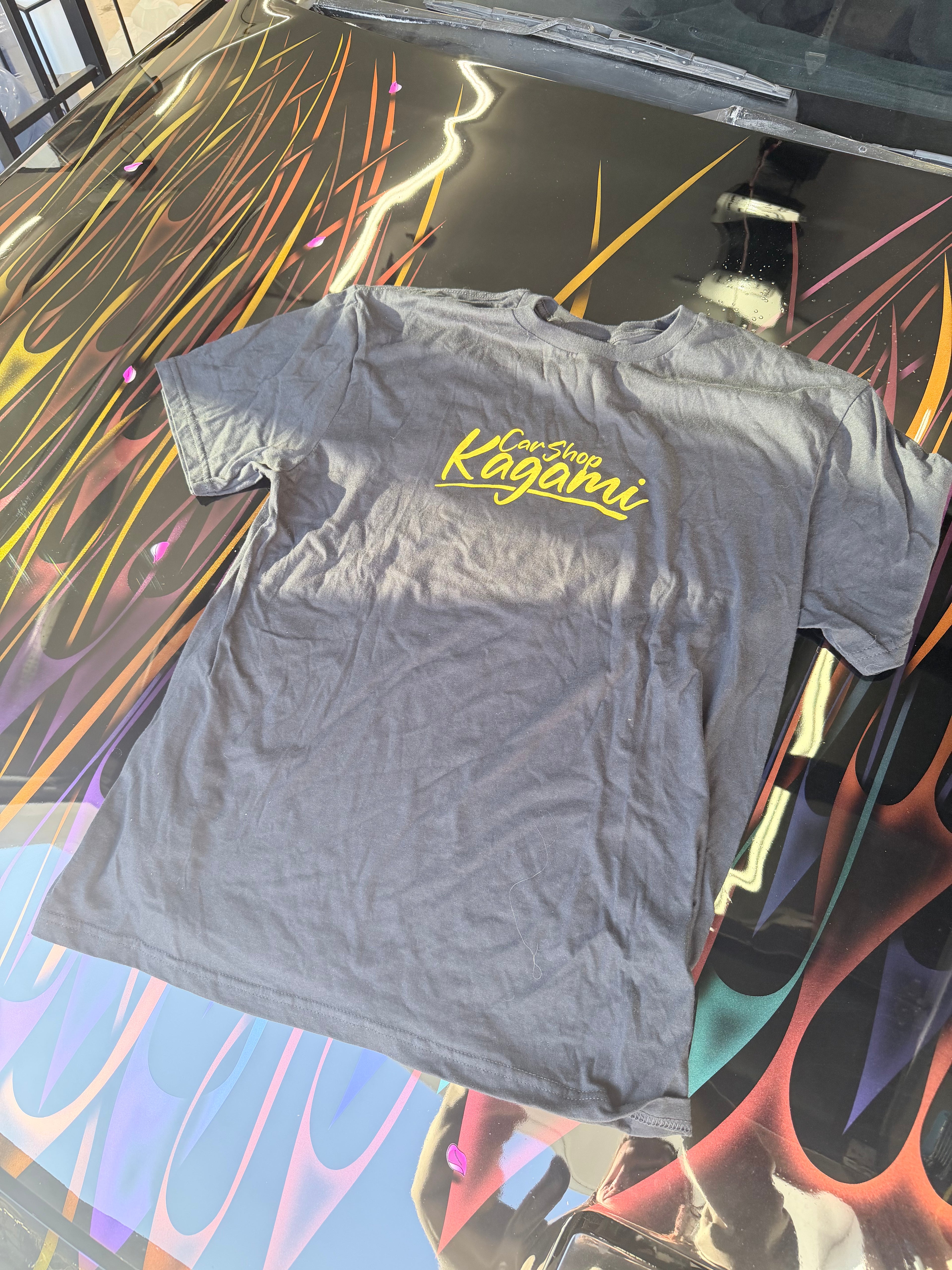 CarShopKagami Flame Logo Shirt