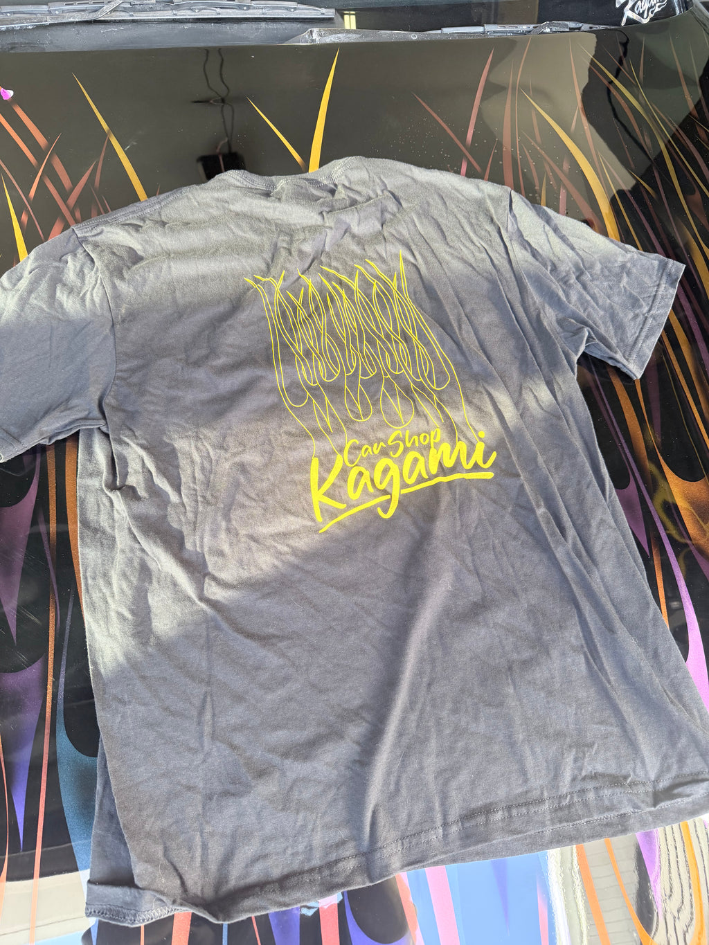 CarShopKagami Flame Logo Shirt