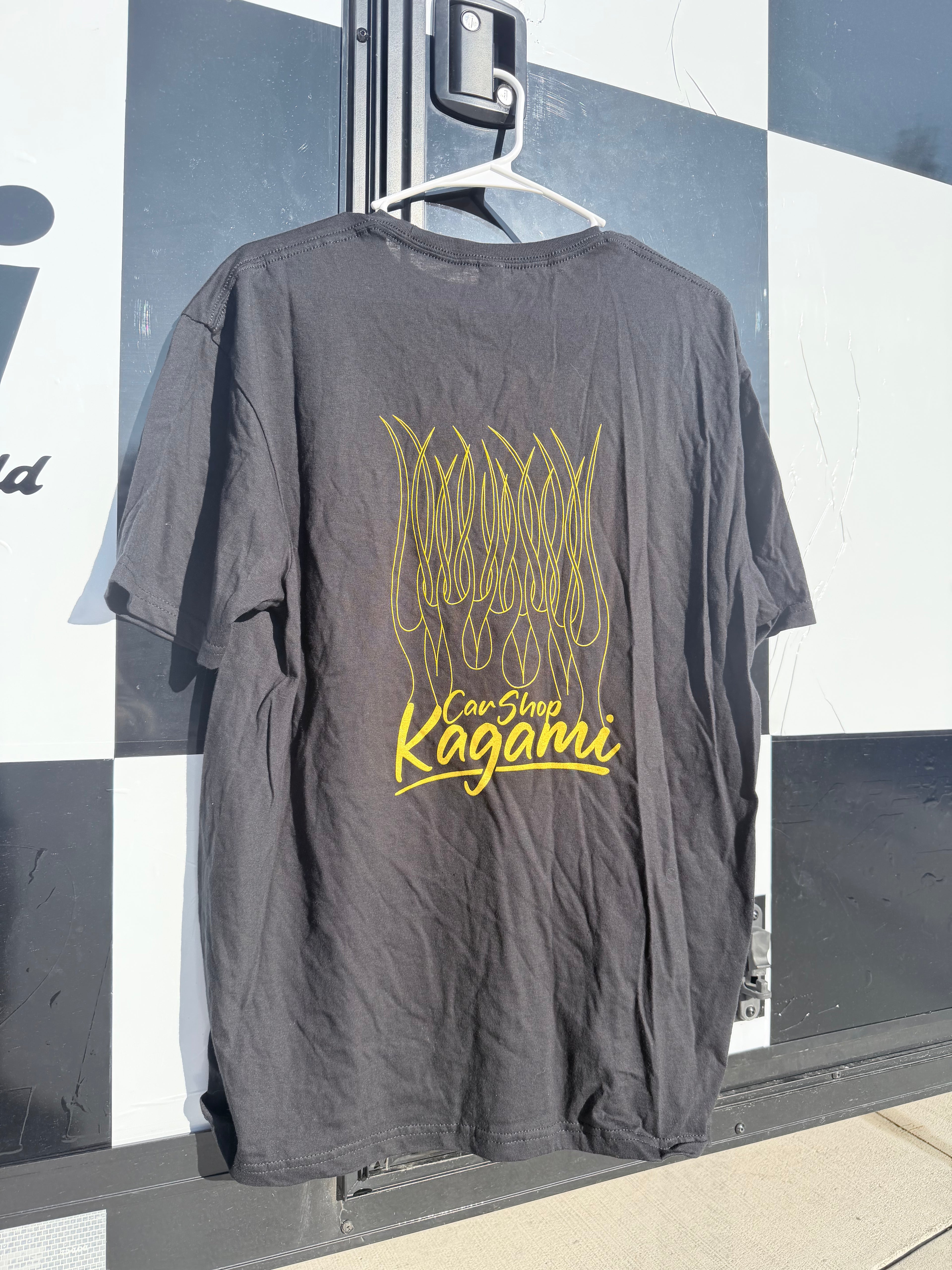 CarShopKagami Flame Logo Shirt